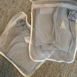 Ollie swaddle in stone gray